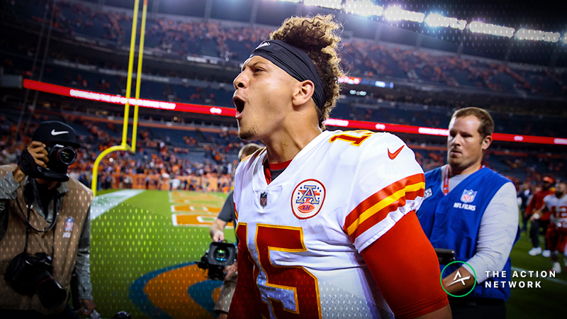 Updated NFL MVP Odds: Patrick Mahomes Leapfrogs Drew Brees to Reclaim Top Spot | The Action Network Image