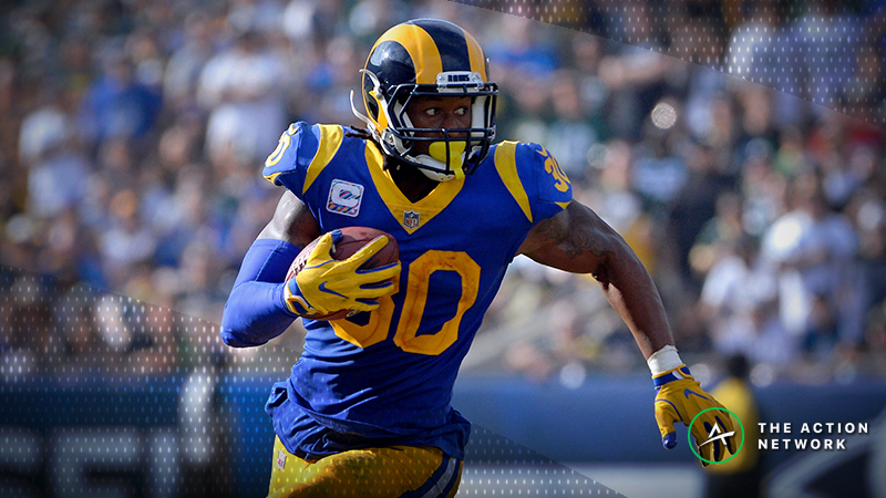 Todd Gurley's Decision Not to Score Swings Bets, Fantasy Matchups Everywhere | The Action Network Image