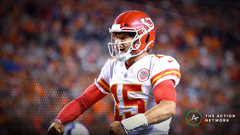 Updated NFL MVP Odds: Mahomes Now the Odds-On Favorite | The Action Network Image