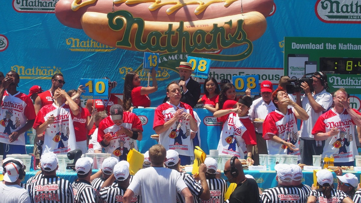 How To Bet On The 2024 Nathan's Hot Dog Eating Contest, Without Joey Chestnut article feature image