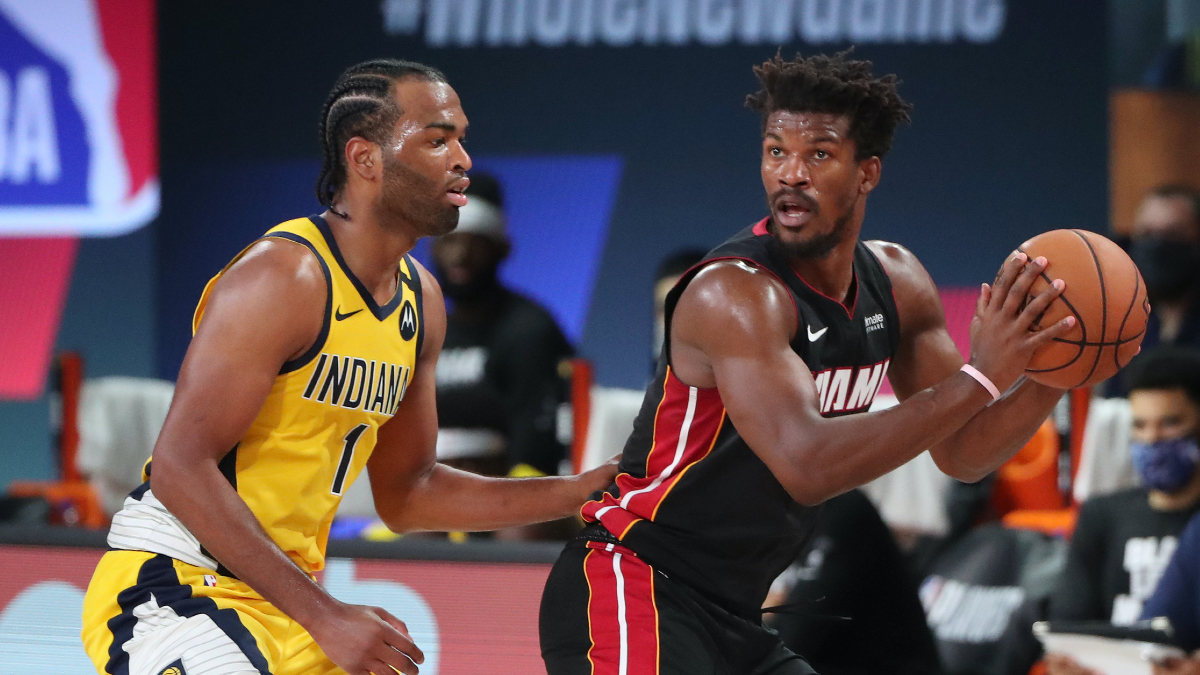 NBA Playoffs Betting Odds, Picks & Predictions: Heat vs. Pacers Game 2 (Thursday, Aug. 20) article feature image