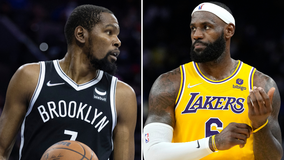 LeBron's Lakers, Durant-led Nets Open As Favorites for No. 1 Seeds Image