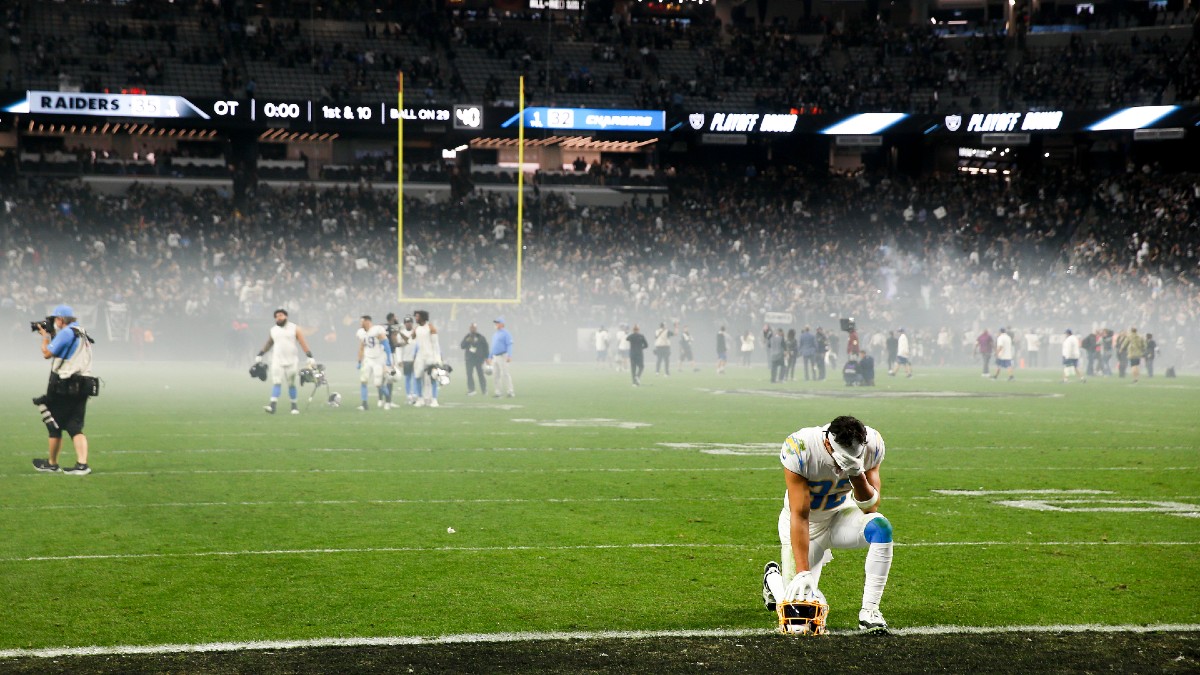 NFL Butters Up Bettors, Snatches Away Chargers-Raiders Tie Image