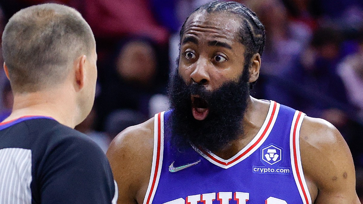 The Scott Foster Trends Against James Harden, 76ers in Game 4 Image