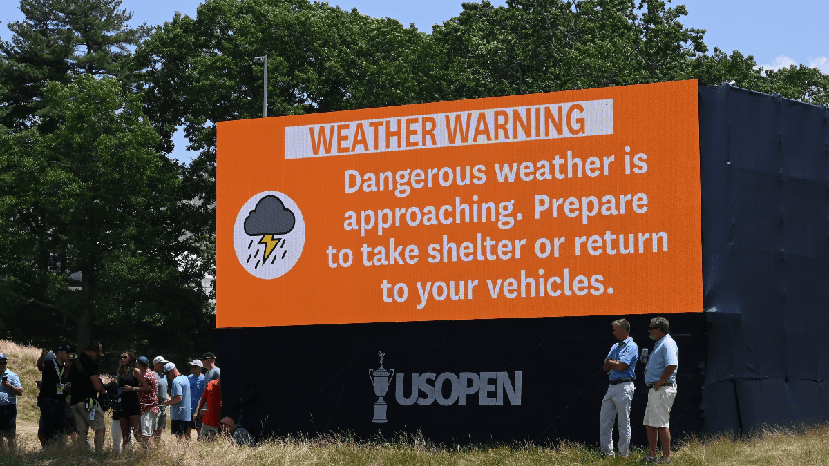 U.S. Open Weather Update for Friday's Second Round Image