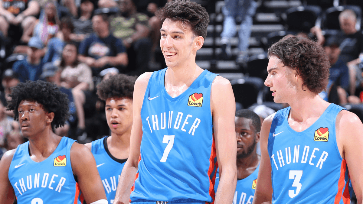 Chet Holmgren Becomes Rookie of the Year Favorite After Summer League Debut Image