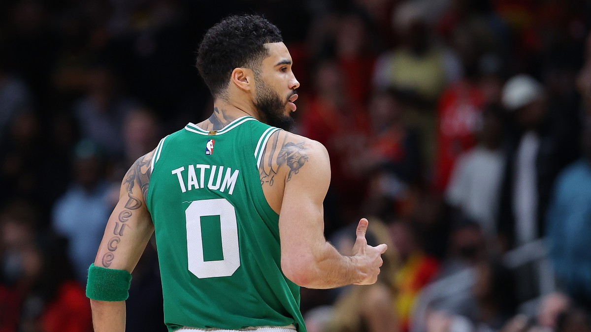 Jayson Tatum 76ers vs. Celtics Player Prop Edge article feature image