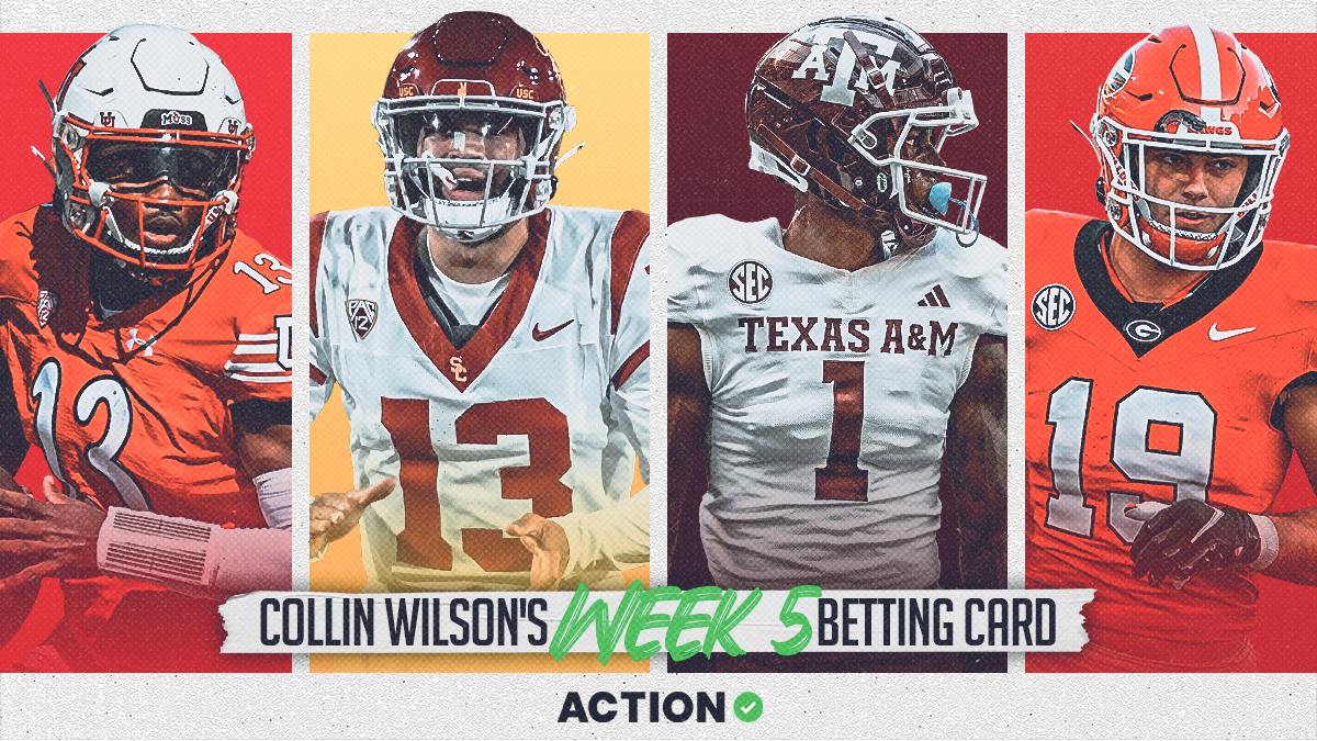 Collin Wilson's NCAAF Week 5 Betting Card article feature image