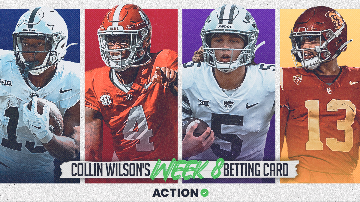 Collin Wilson's NCAAF Week 8 Betting Card article feature image