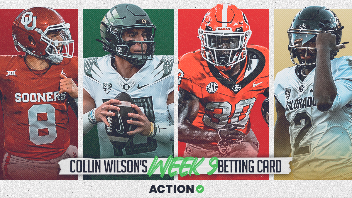 Collin Wilson's NCAAF Week 9 Betting Card article feature image