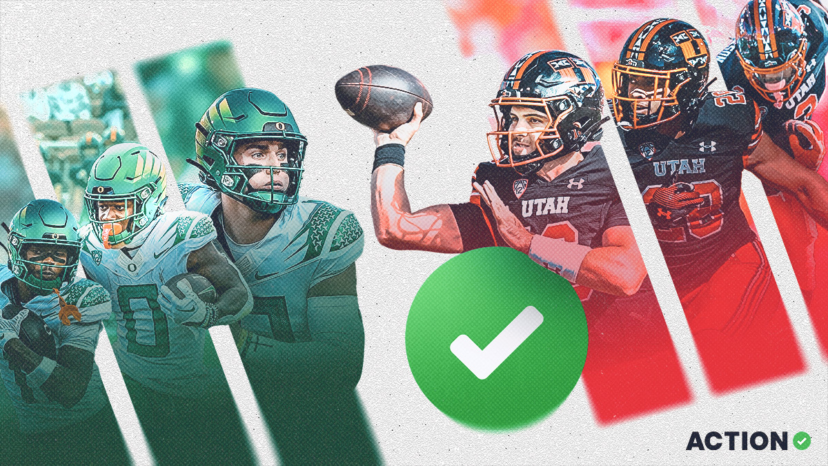 How We're Betting #8 Oregon vs. #13 Utah article feature image