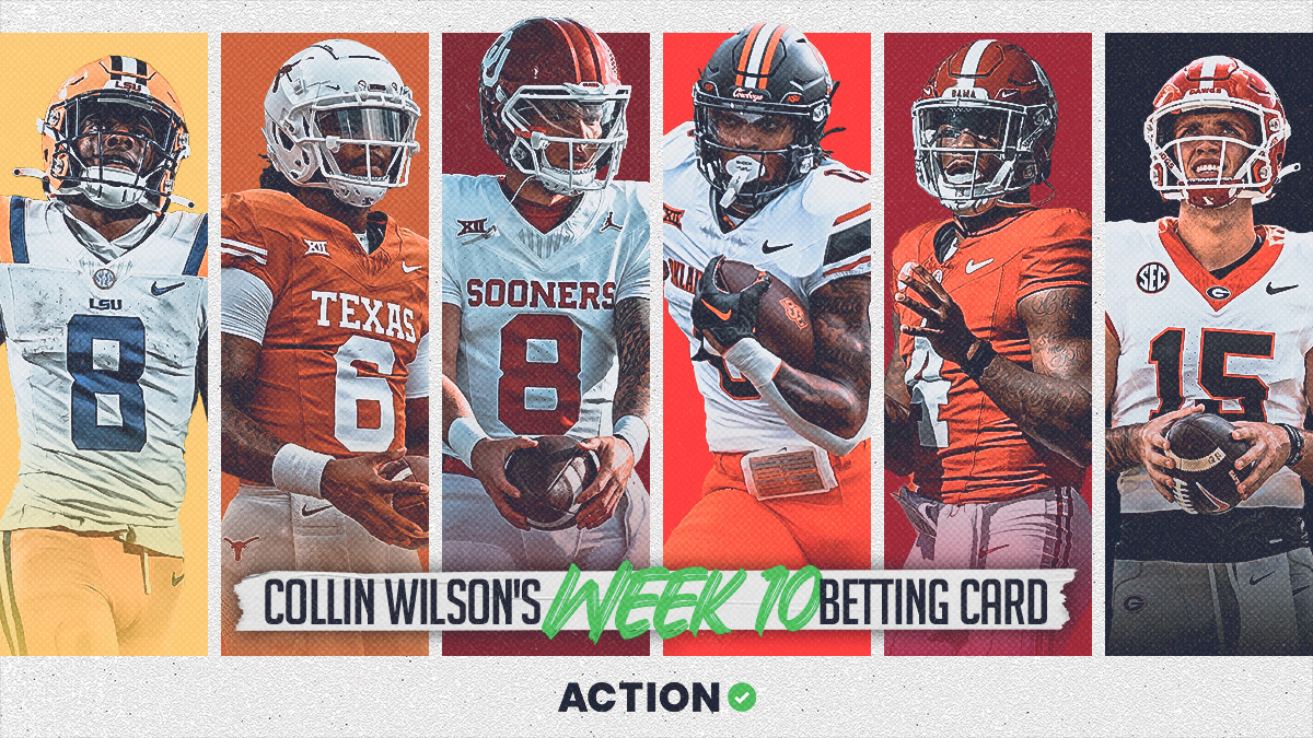 Collin Wilson's NCAAF Week 10 Betting Card article feature image