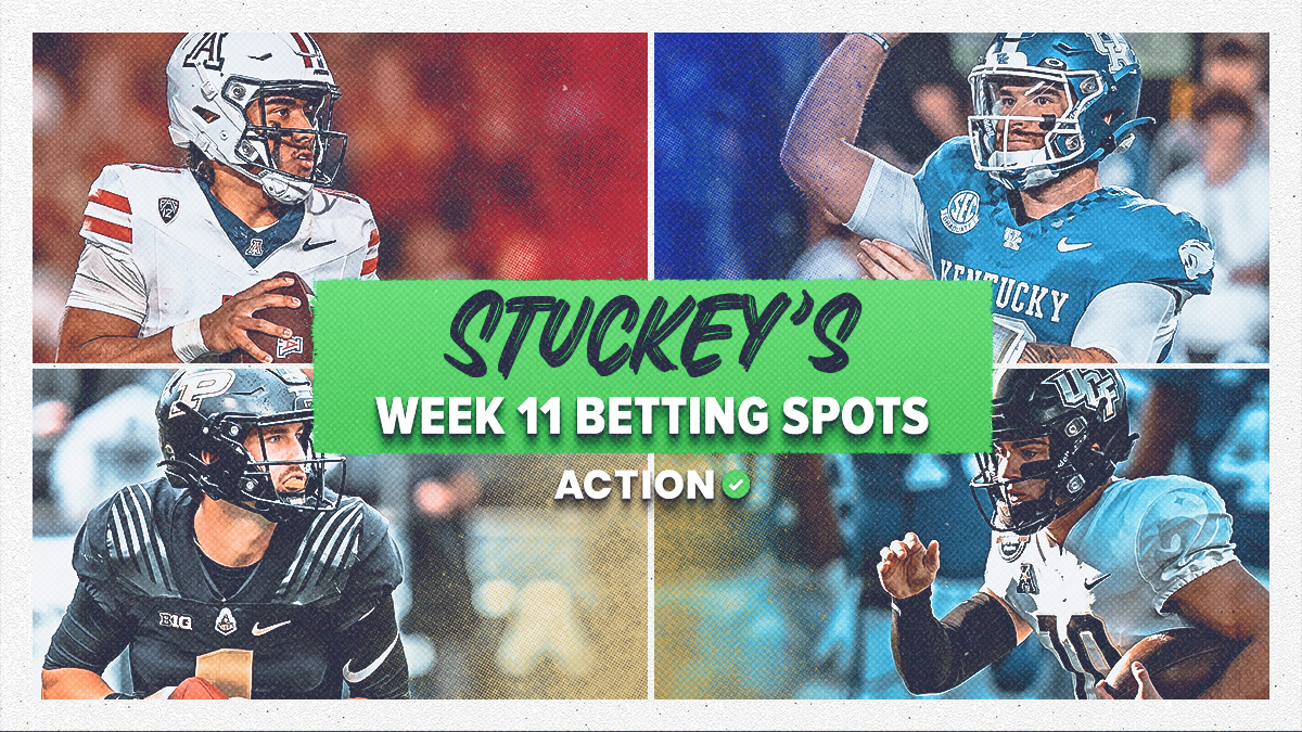 Stuckey's Top 9 Betting Spots for NCAAF Week 11 article feature image