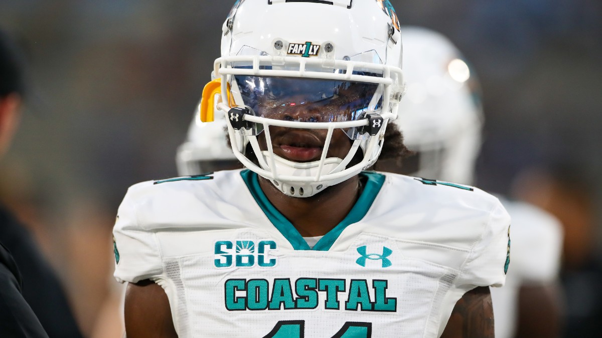 Texas State vs. Coastal Carolina: Back Short Underdog Image