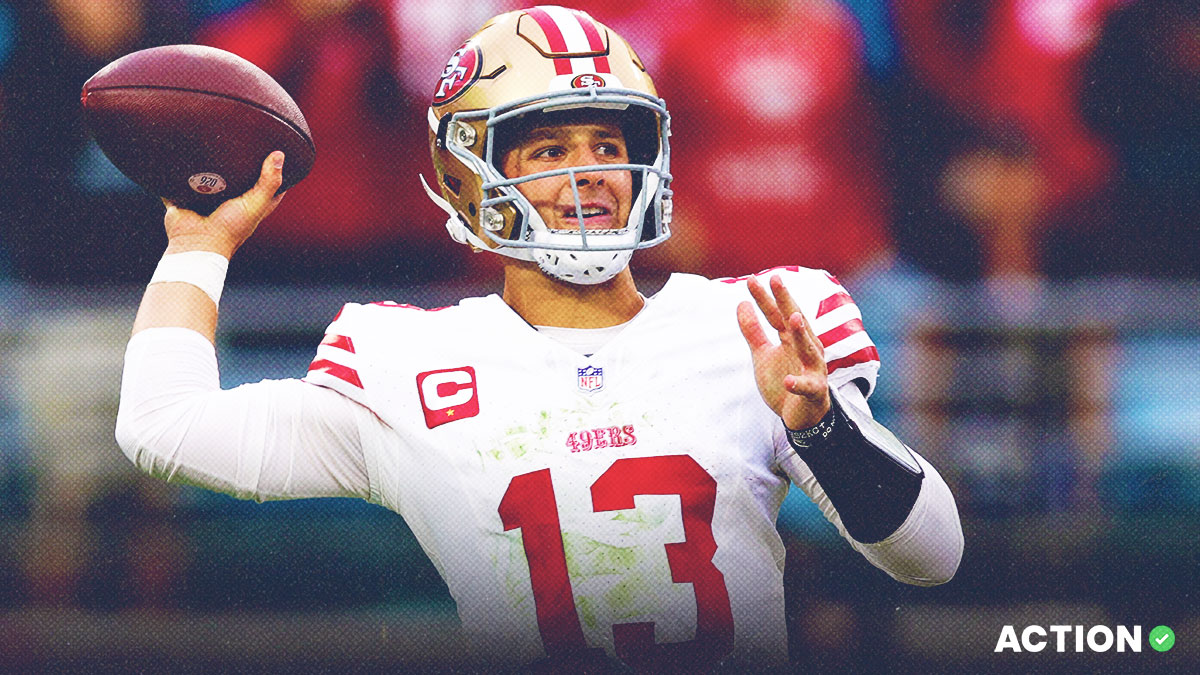 Brock Purdy Player Props: Bet for 49ers vs Eagles article feature image