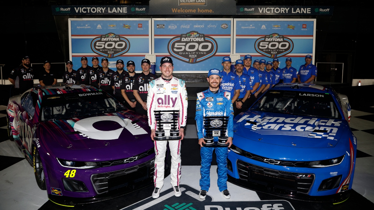 Bowman, Larson Lead Daytona 500 Pole Favorites Image