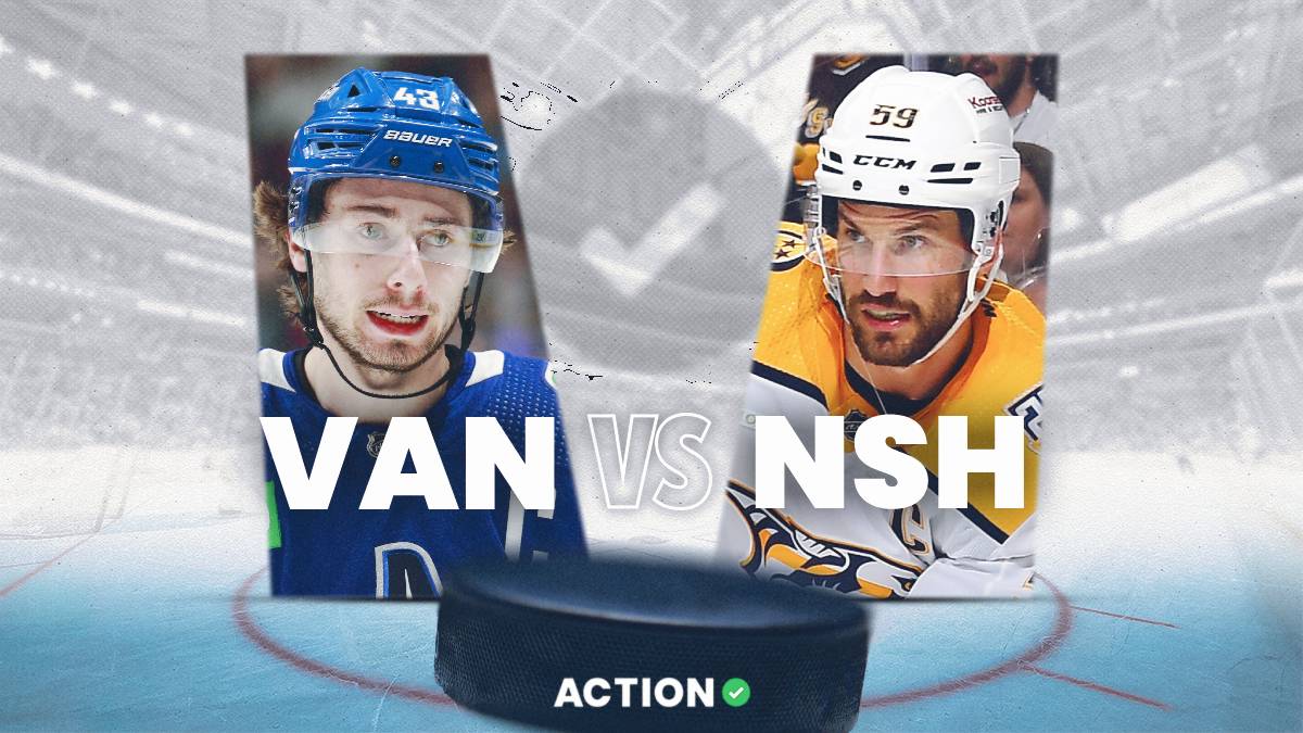 Canucks vs. Predators: Fade This Career Backup article feature image