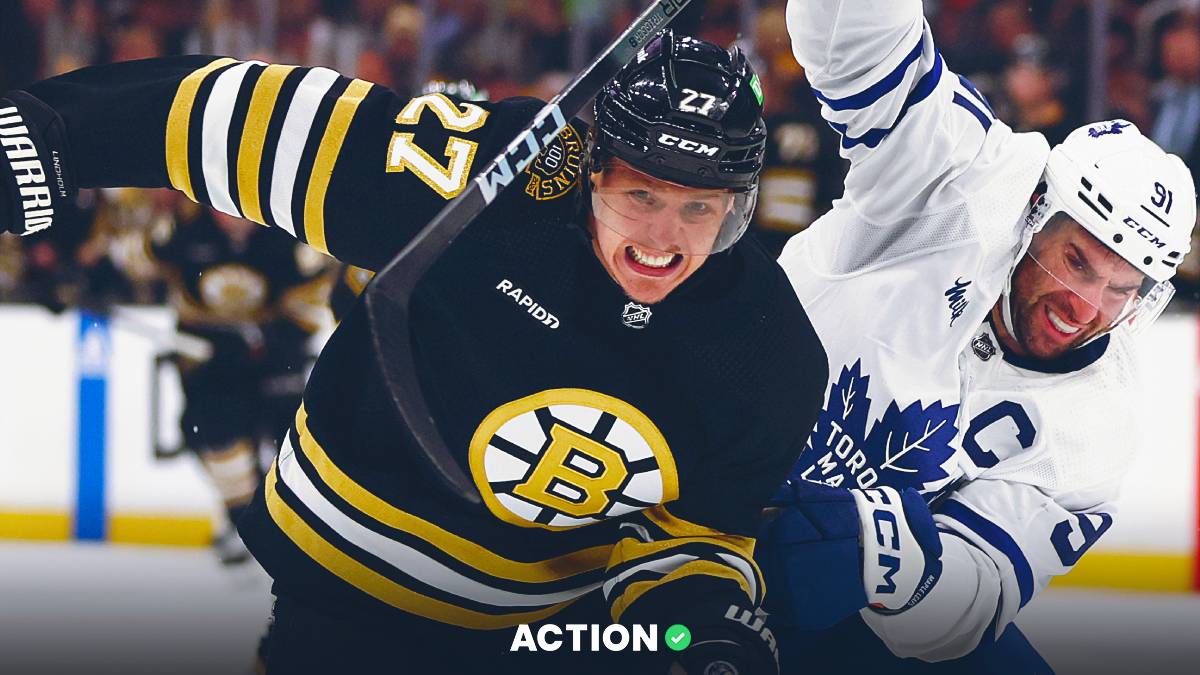 NHL Best Bet: Martin's SGP for Bruins vs. Maple Leafs article feature image