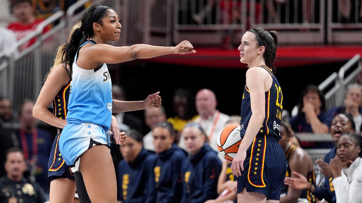 WNBA Rookie of the Year Odds: Rivals Caitlin Clark, Angel Reese Lead the Way article feature image