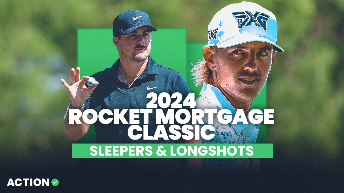 3 Longshots at 110-1 for the Rocket Mortgage Classic Image