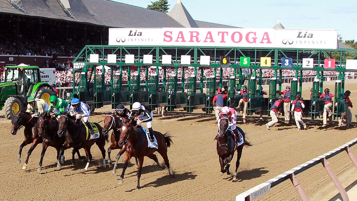 Why isn't the Belmont Stakes at Belmont Park?  Image