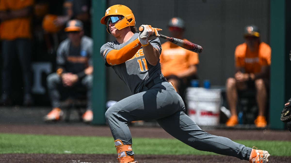 College World Series Odds: Tennessee, Texas A&M Favored article feature image