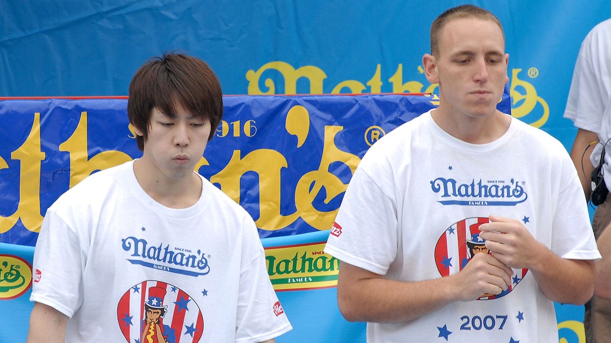 Joey Chestnut, Takeru Kobayashi To Face Off in Hot Dog Eating Competition on Netflix article feature image