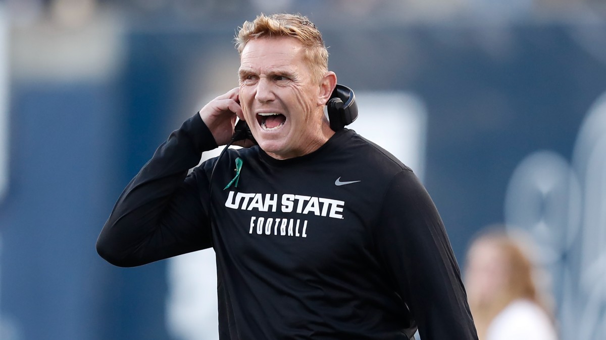 Utah State Coach Blake Anderson Unlikely to Return After Being Placed on Leave article feature image