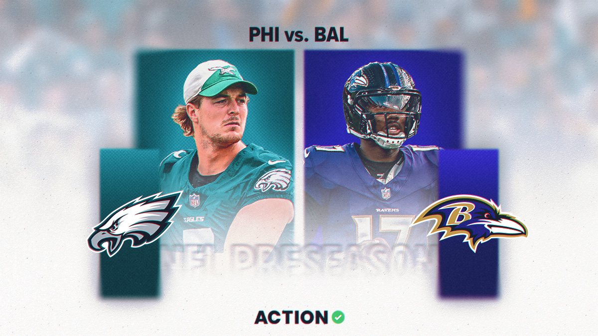 Eagles vs Ravens Prediction, Pick, NFL Preseason Odds (August 9)