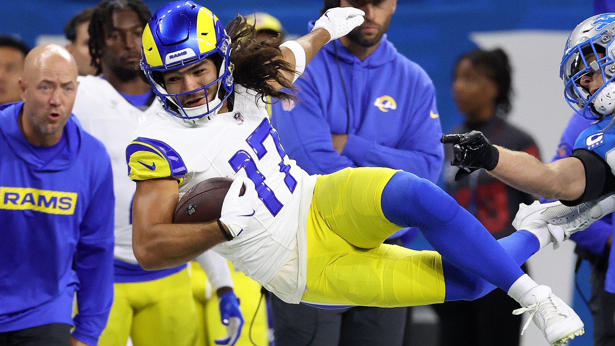 Rams Puka Nacua Ruled Out with Knee Injury article feature image