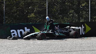 Formel 1: Hamilton-Nachfolger Antonelli mit heftigem Crash im Mercedes in Monza