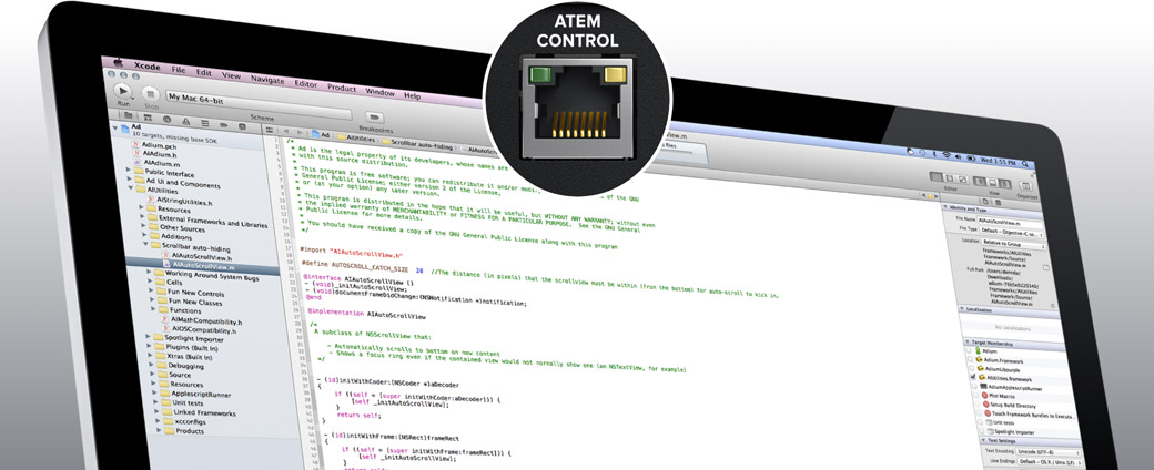 ATEM Control SDK connection