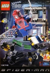 <h1>Spider-Man Action Studio</h1><div class='tags floatleft'><a href='/https/brickset.com/sets/1376-1/Spider-Man-Action-Studio'>1376-1</a> <a href='/https/brickset.com/sets/theme-Studios'>Studios</a> <a class='subtheme' href='/https/brickset.com/sets/subtheme-Spider-Man'>Spider-Man</a> <a class='year' href='/https/brickset.com/sets/theme-Studios/year-2002'>2002</a> </div><div class='floatright'>©2002 LEGO Group</div>