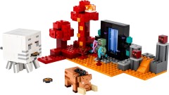 <h1>The Nether Portal Ambush</h1><div class='tags floatleft'><a href='/https/brickset.com/sets/21255-1/The-Nether-Portal-Ambush'>21255-1</a> <a href='/https/brickset.com/sets/theme-Minecraft'>Minecraft</a> <a class='subtheme' href='/https/brickset.com/sets/subtheme-Minifig-scale'>Minifig-scale</a> <a class='year' href='/https/brickset.com/sets/theme-Minecraft/year-2024'>2024</a> </div><div class='floatright'>©2024 LEGO Group</div>