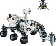 <h1>NASA Mars Rover Perseverance</h1><div class='tags floatleft'><a href='/https/brickset.com/sets/42158-1/NASA-Mars-Rover-Perseverance'>42158-1</a> <a href='/https/brickset.com/sets/theme-Technic'>Technic</a> <a class='subtheme' href='/https/brickset.com/sets/subtheme-Licensed'>Licensed</a> <a class='year' href='/https/brickset.com/sets/theme-Technic/year-2023'>2023</a> </div><div class='floatright'>©2023 LEGO Group</div>