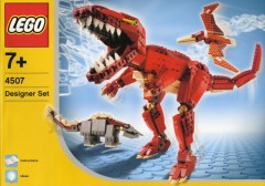 <h1>Prehistoric Creatures</h1><div class='tags floatleft'><a href='/https/brickset.com/sets/4507-1/Prehistoric-Creatures'>4507-1</a> <a href='/https/brickset.com/sets/theme-Creator'>Creator</a> <a class='subtheme' href='/https/brickset.com/sets/subtheme-Designer-Set'>Designer Set</a> <a class='year' href='/https/brickset.com/sets/theme-Creator/year-2004'>2004</a> </div><div class='floatright'>©2004 LEGO Group</div>