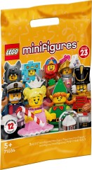 <h1>LEGO Minifigures - Series 23 {Random bag}</h1><div class='tags floatleft'><a href='/https/brickset.com/sets/71034-0/LEGO-Minifigures-Series-23-{Random-bag}'>71034-0</a> <a href='/https/brickset.com/sets/theme-Collectable-Minifigures'>Collectable Minifigures</a> <a class='subtheme' href='/https/brickset.com/sets/subtheme-Series-23'>Series 23</a> <a class='year' href='/https/brickset.com/sets/theme-Collectable-Minifigures/year-2022'>2022</a> </div><div class='floatright'>©2022 LEGO Group</div>