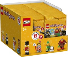 <h1>LEGO Minifigures - Series 23 - Sealed Box</h1><div class='tags floatleft'><a href='/https/brickset.com/sets/71034-14/LEGO-Minifigures-Series-23-Sealed-Box'>71034-14</a> <a href='/https/brickset.com/sets/theme-Collectable-Minifigures'>Collectable Minifigures</a> <a class='subtheme' href='/https/brickset.com/sets/subtheme-Series-23'>Series 23</a> <a class='year' href='/https/brickset.com/sets/theme-Collectable-Minifigures/year-2022'>2022</a> </div><div class='floatright'>©2022 LEGO Group</div>