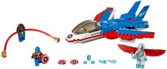 <h1>Captain America Jet Pursuit</h1><div class='tags floatleft'><a href='/https/brickset.com/sets/76076-1/Captain-America-Jet-Pursuit'>76076-1</a> <a href='/https/brickset.com/sets/theme-Marvel-Super-Heroes'>Marvel Super Heroes</a> <a class='subtheme' href='/https/brickset.com/sets/subtheme-Avengers'>Avengers</a> <a class='year' href='/https/brickset.com/sets/theme-Marvel-Super-Heroes/year-2017'>2017</a> </div><div class='floatright'>©2017 LEGO Group</div>