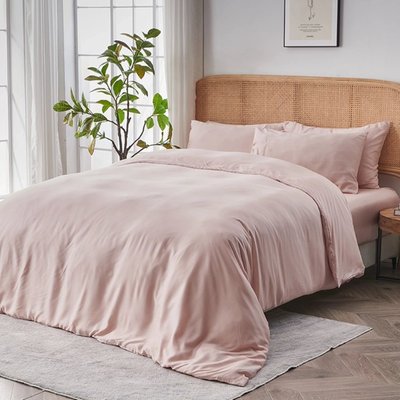 Airyweight Eucalyptus Duvet Cover - Blush