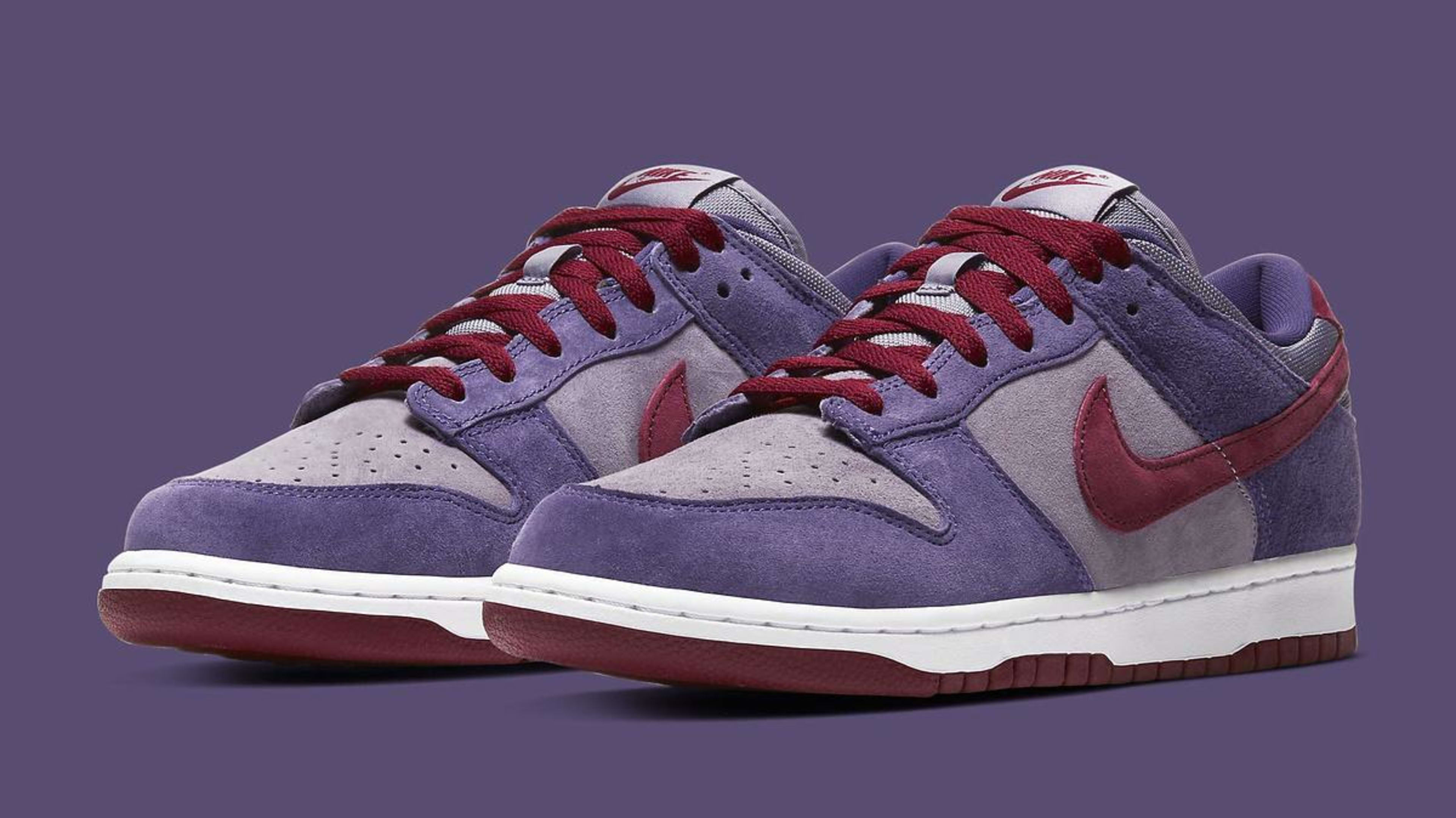 nike dunk low plum 2020 cu1726 500 pair