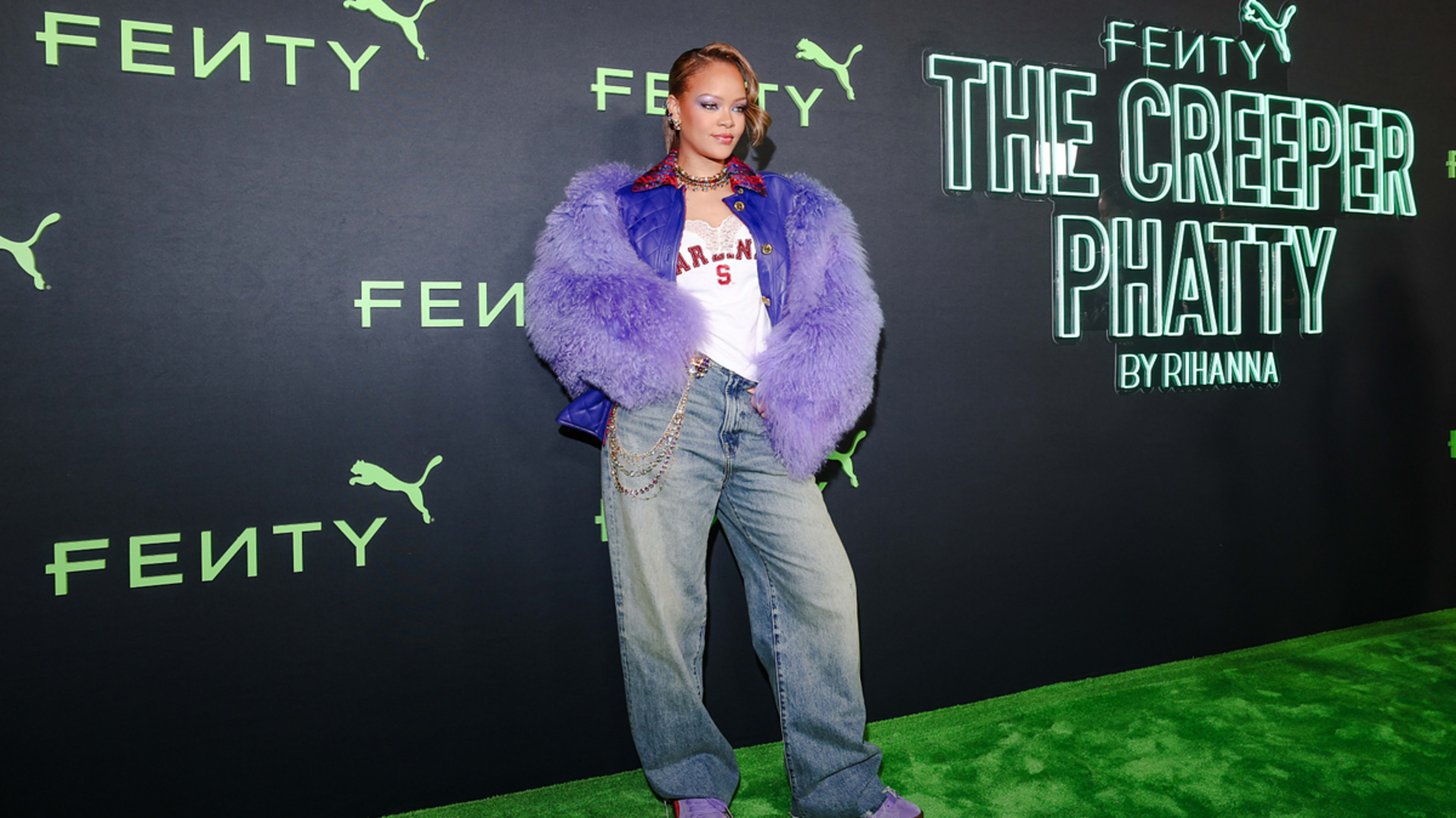 rihanna at fenty creeper party