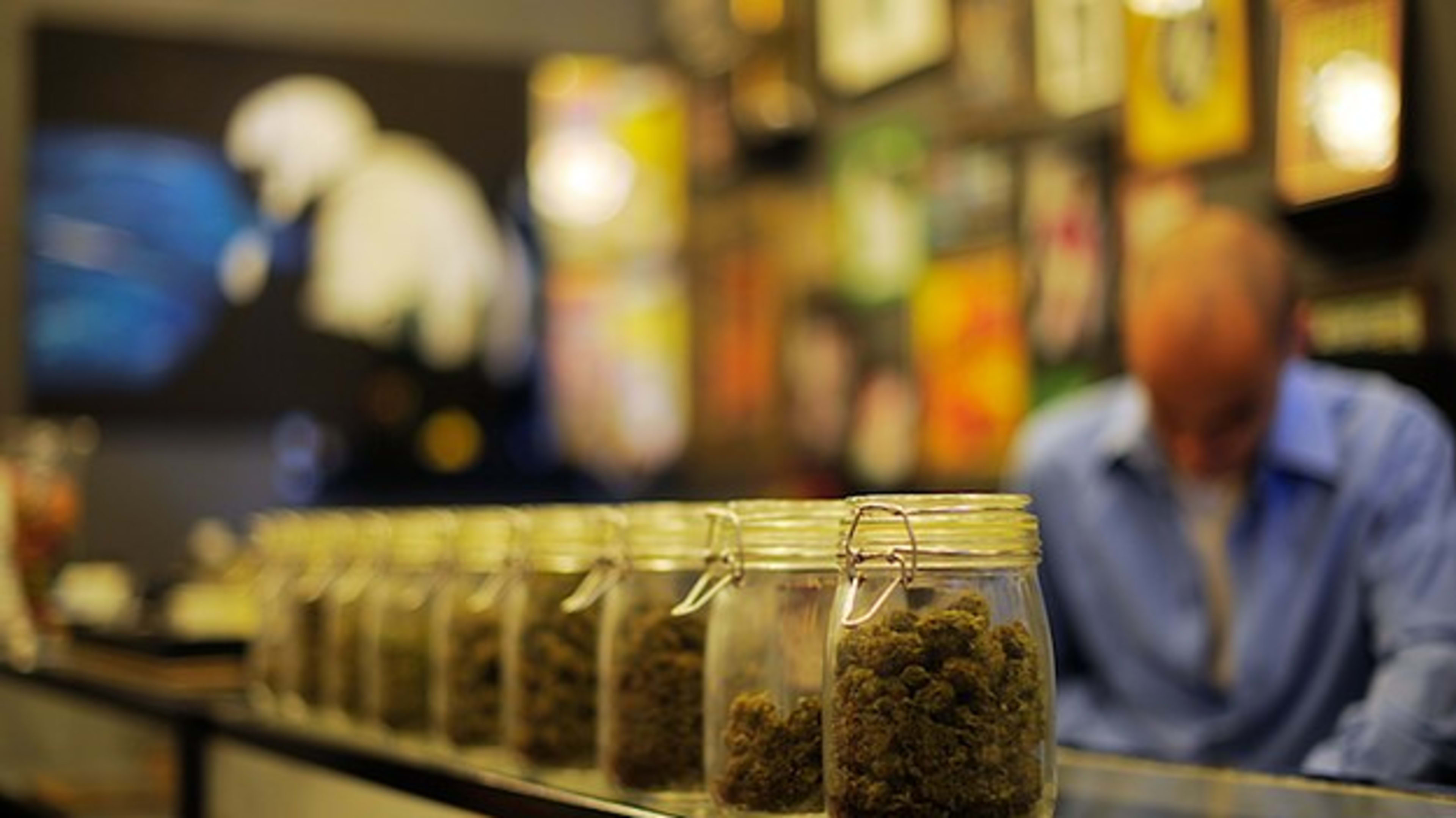 A medical marijuana dispensary in Los Angeles.