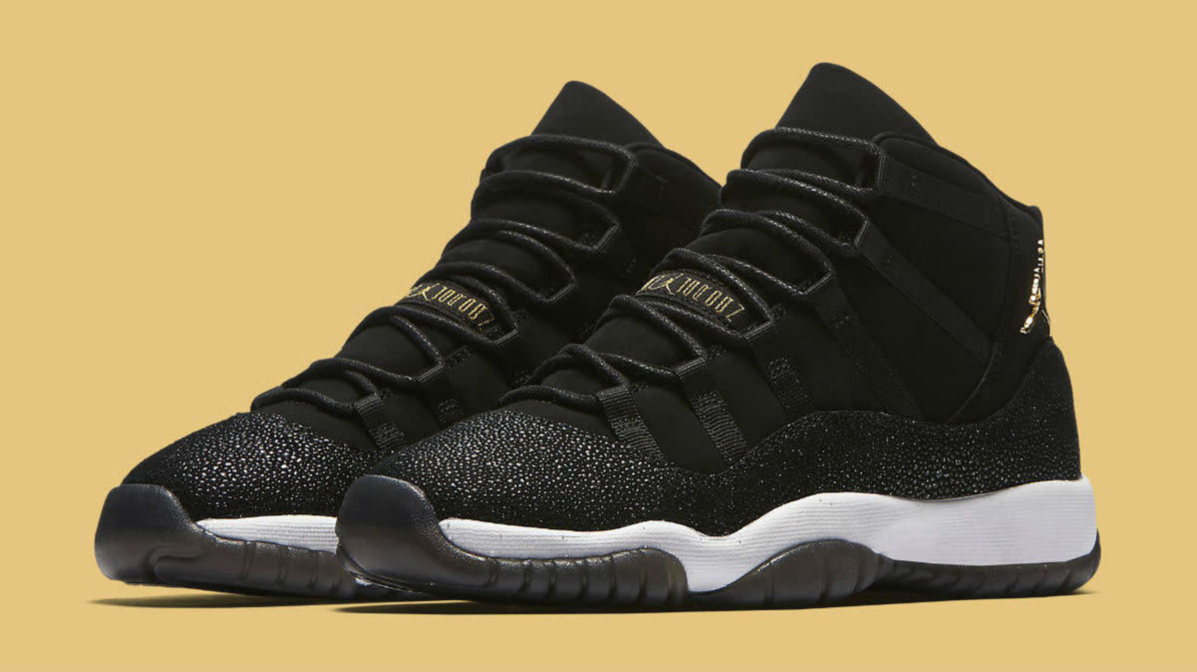 Air Jordan 11 XI Heiress Black Release Date 852625 030 Main