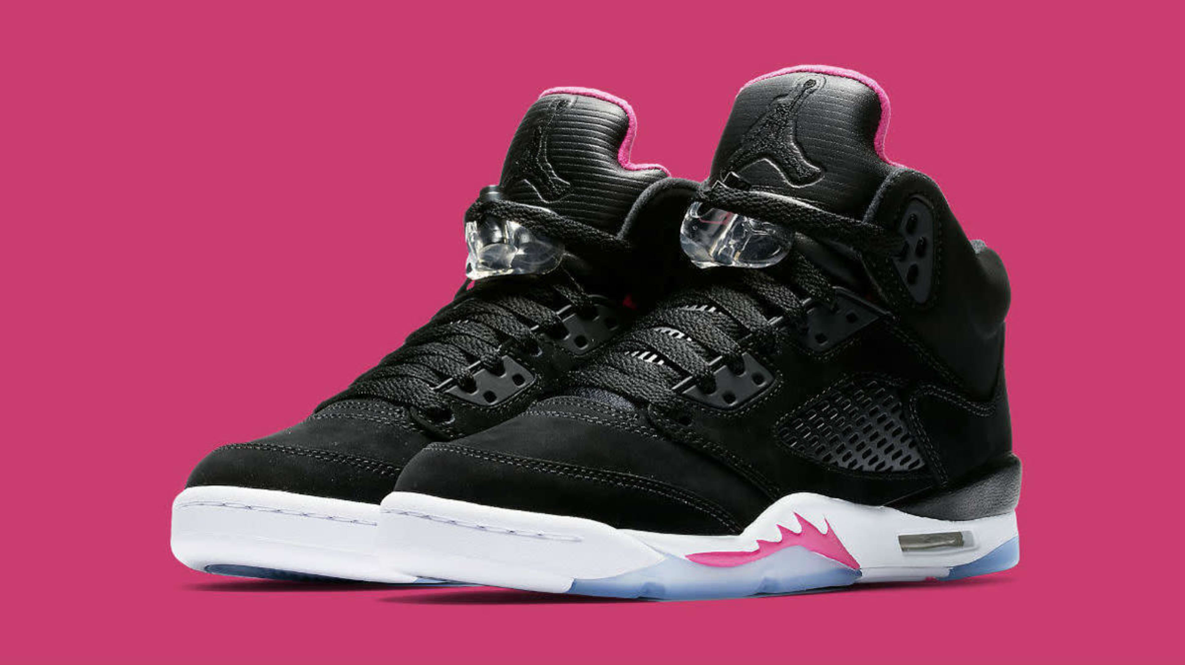 Air Jordan 5 GS Deadly Pink Release Date Main 440892 029