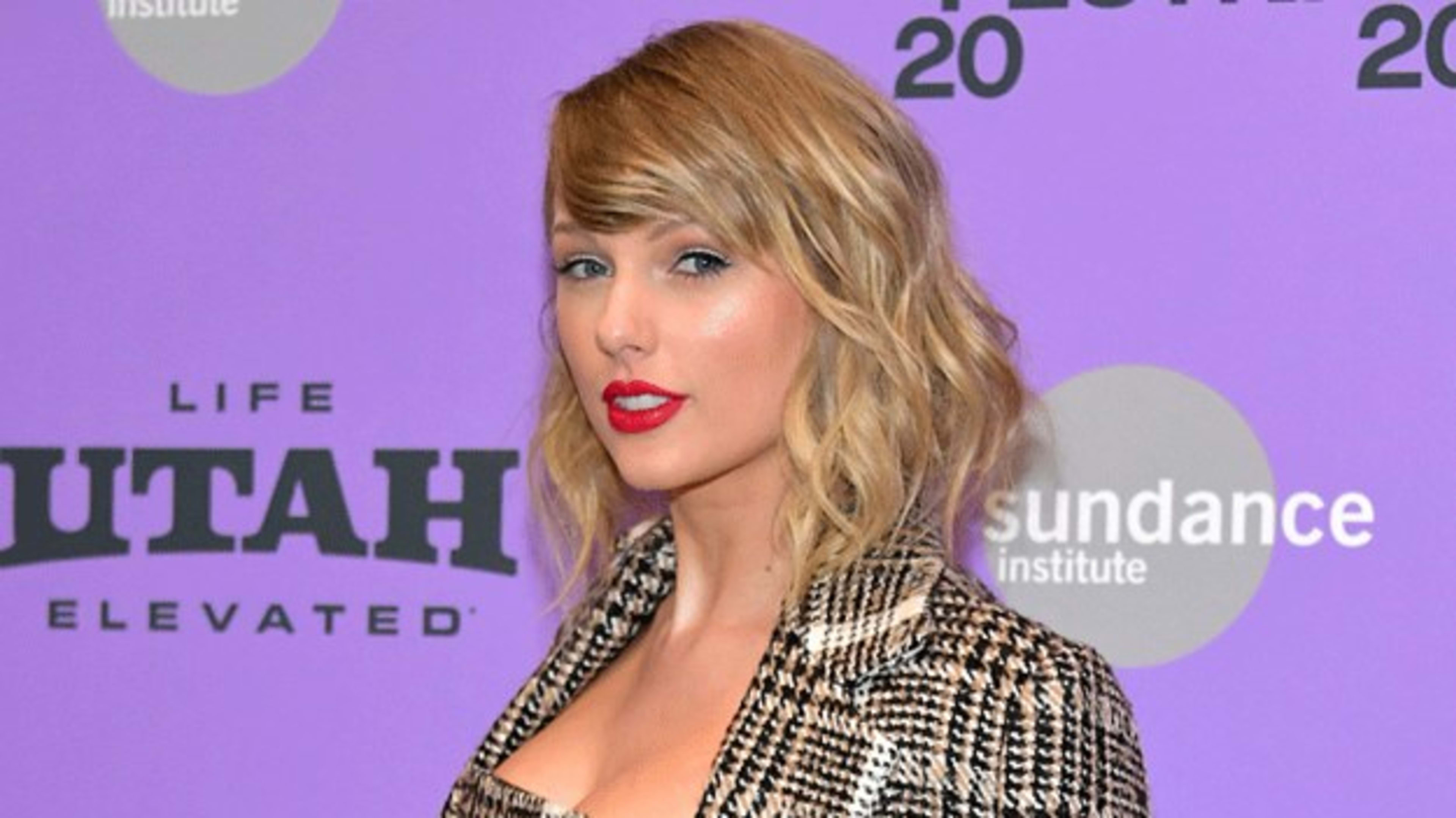 Taylor Swift attends the 2020 Sundance Festival.