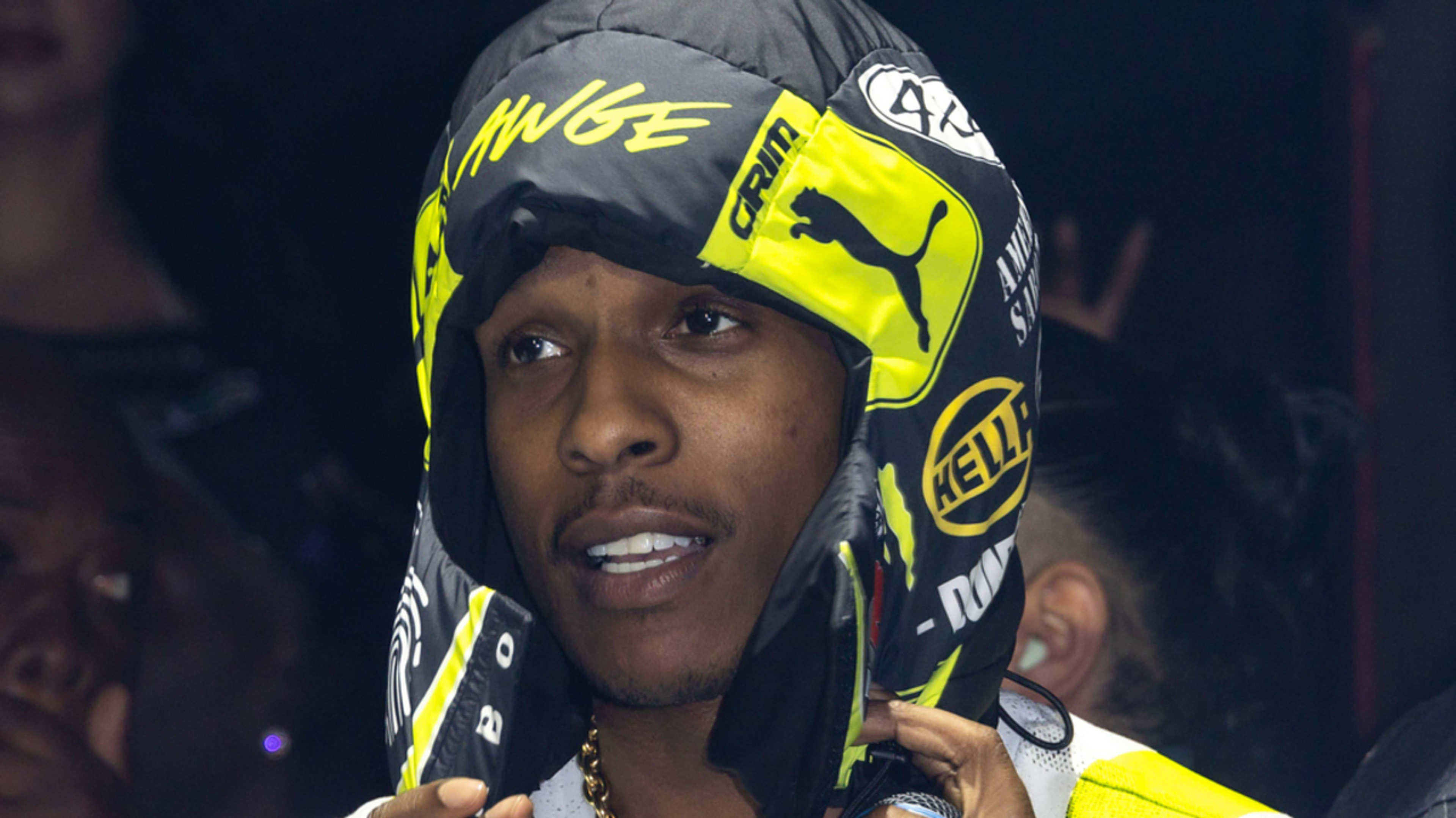 ASAP Rocky Clowns Interviewer for Wearing Adidas