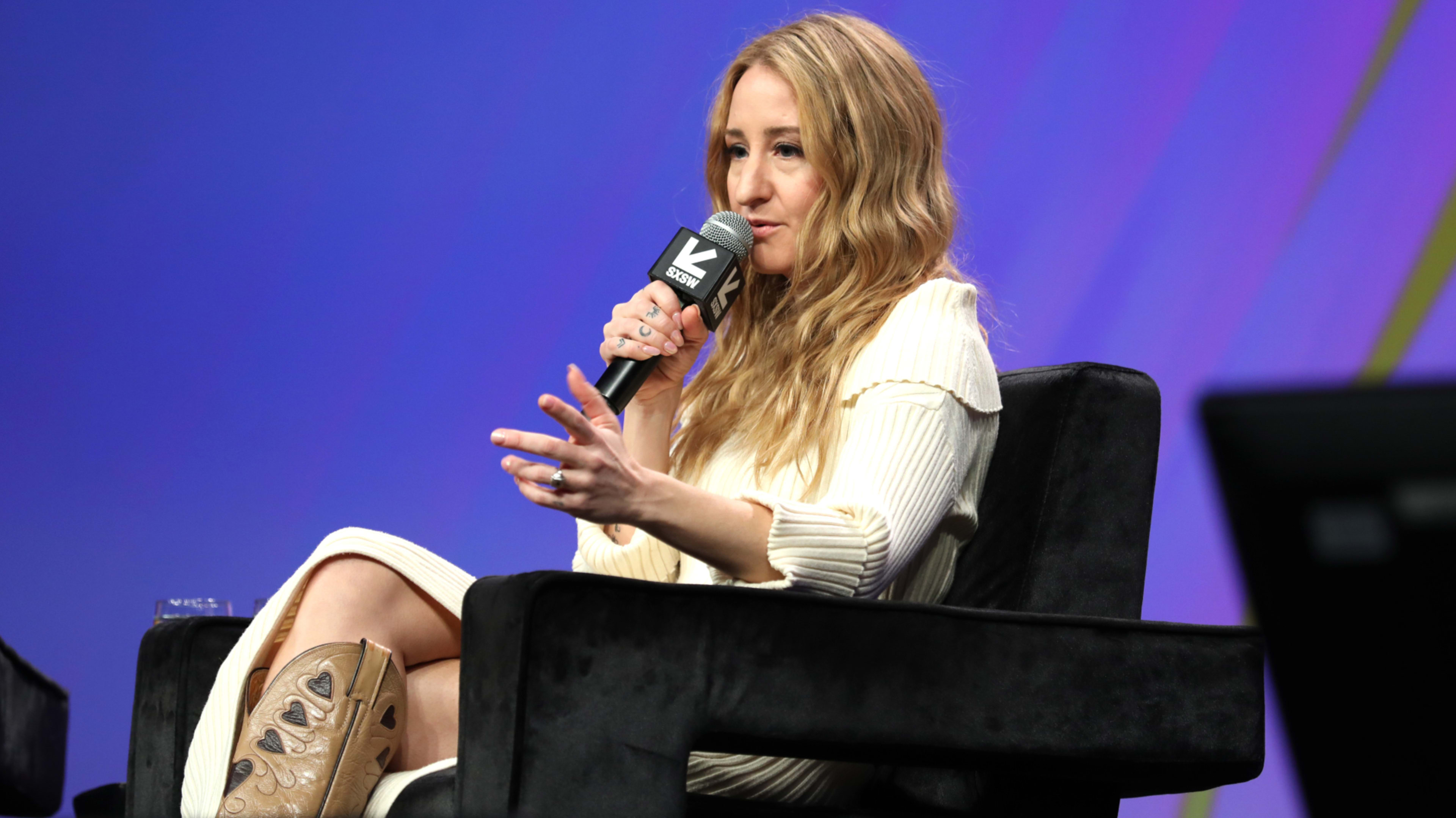 Margo Price at SXSW keynote