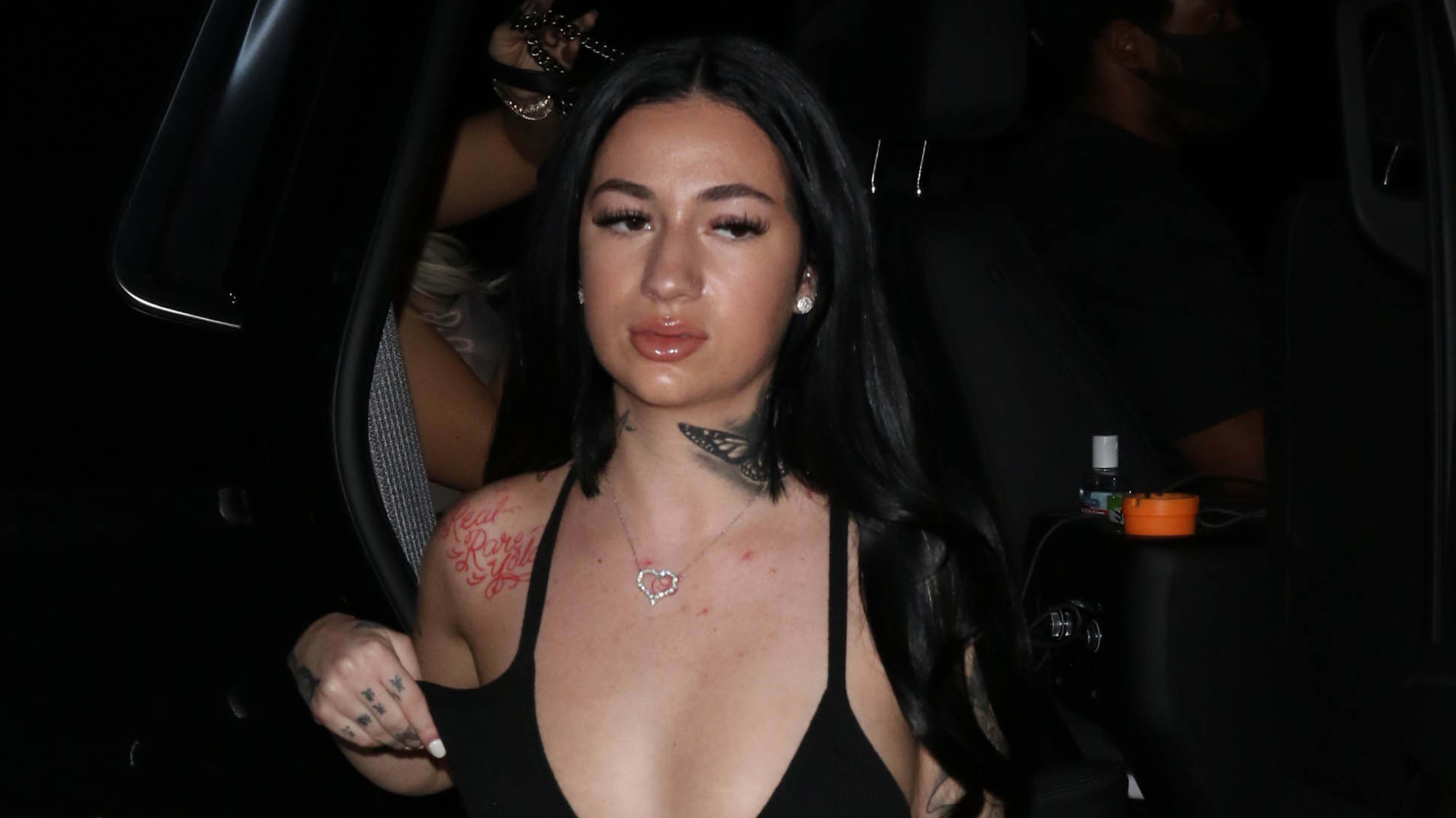 Bhad Bhabie is seen in Los Angeles.