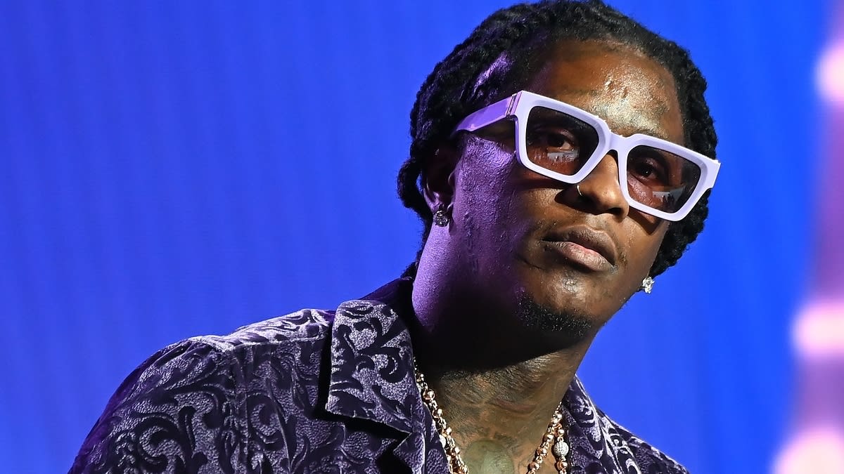 Young Thug Wore a 'Sex Records' Shirt at YSL Trial Court Appearance